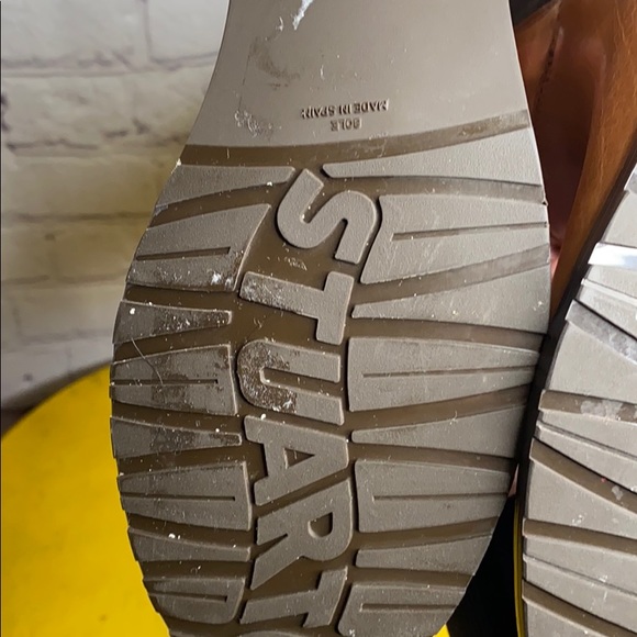 Stuart Weitzman Leather Round Toe Knee High boot - Picture 10 of 13